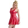 Subblime - 957681 vestido de cuero con cremallera de corazón rojo - 3