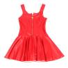 Subblime - 957681 vestido de cuero con cremallera de corazón rojo - 5