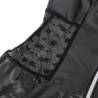 Subblime - 957704 vestido de cuero con cremallera y encaje negro - 6