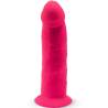 Silexd - modelo 2 pene realistico silicona premium silexpan fucsia 19 cm - 6