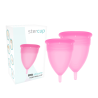 Stercup pack copa menstrual silicona fda talla s + l - 2