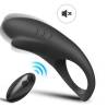 Otra vista del anillo vibrador Armony Shark con su mando