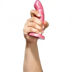 Herspot fleshlight - dildo curvado golden rose m Herspot fleshlight - dildo curvado golden rose m