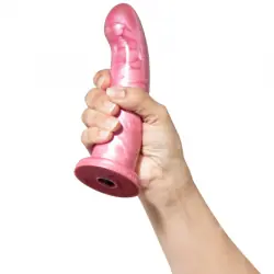 Herspot fleshlight - dildo curvado golden rose l Herspot fleshlight - dildo curvado golden rose l