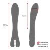 Brilly glam - ryan vibrador compatible con watchme wireless technology - 7