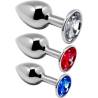 Alive - anal pleasure kit 3 plug metal - 5