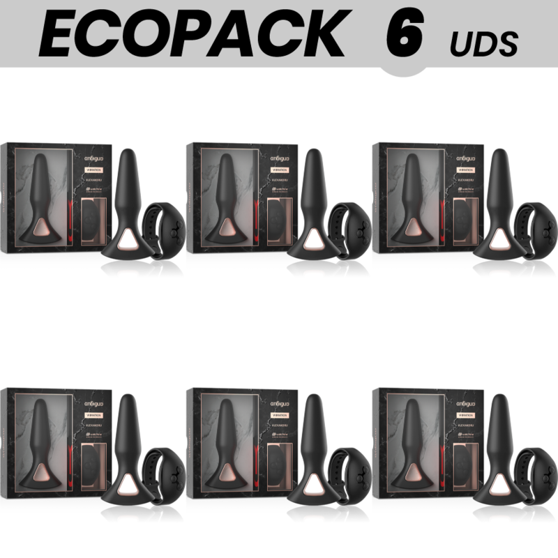 Ecopack 6 uds - anbiguo watchme control remoto vibrador plug anal alexandru Ecopack 6 uds - anbiguo watchme control remoto vibrador plug anal alexandru