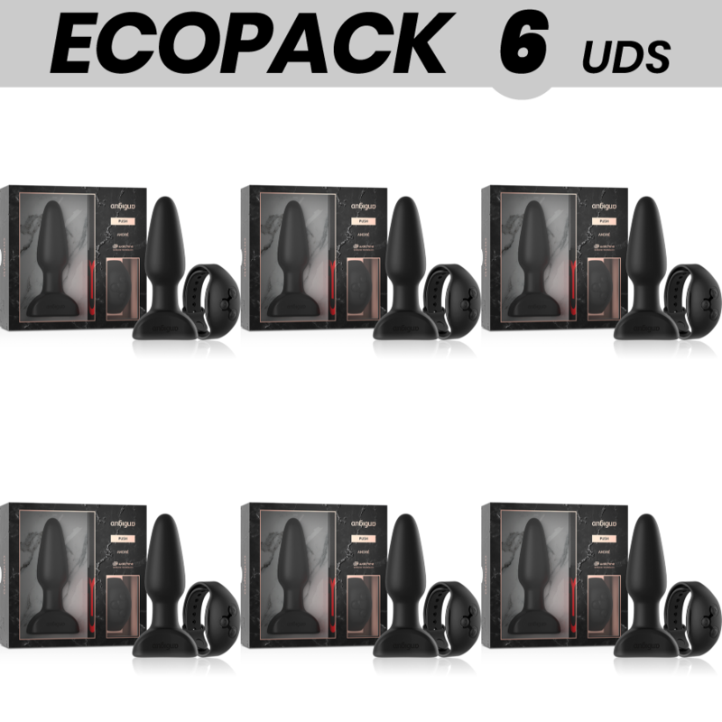 Ecopack 6 uds - anbiguo watchme control remoto plug pulse andré Ecopack 6 uds - anbiguo watchme control remoto plug pulse andré