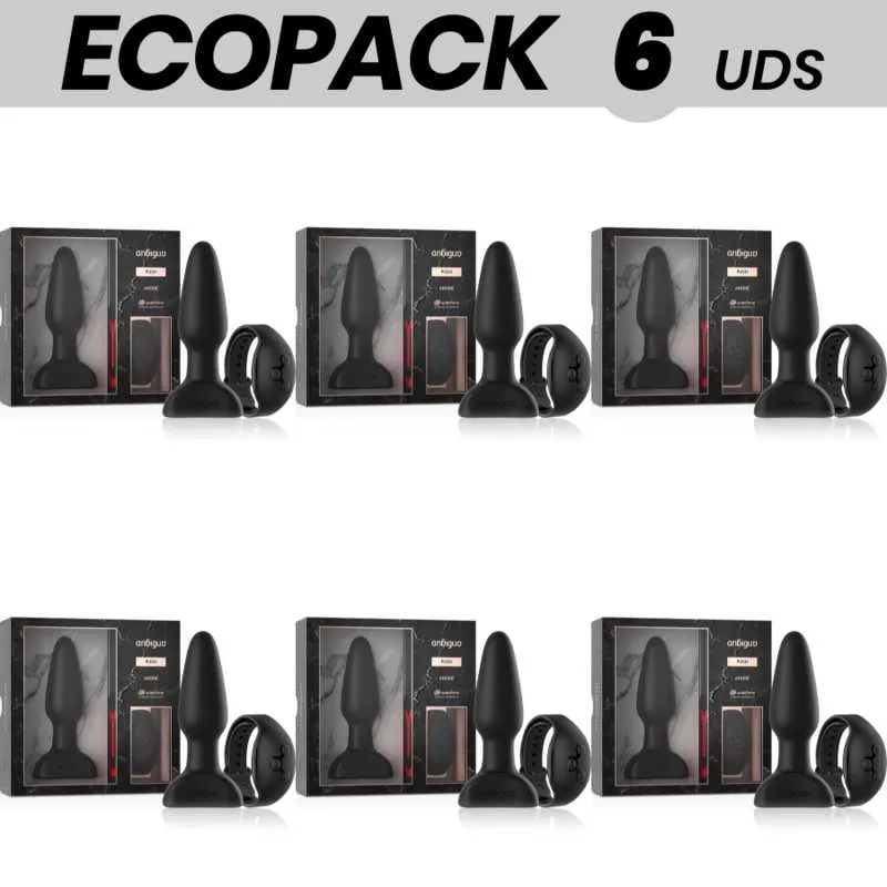 Ecopack 6 uds - anbiguo watchme control remoto plug pulse andré