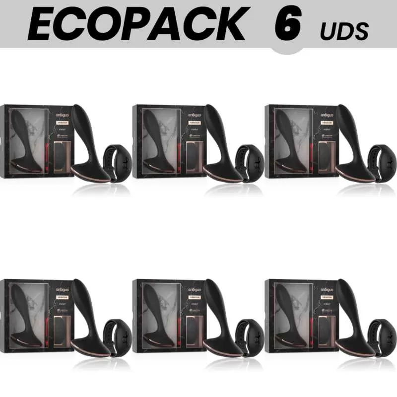 Ecopack 6 uds - anbiguo watchme control remoto vibrador plug anal vernet Ecopack 6 uds - anbiguo watchme control remoto vibrador plug anal vernet