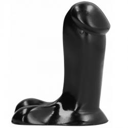All black - dildo realístico 14 cm