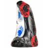 All black dildo 9cm - 3
