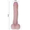 Cock dildo realistico natural - 4