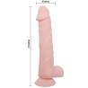 Medidas del Super Dildo de Baile: 220 × 45 mm
