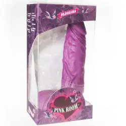 Pink room - chems dildo realístico lila 20 cm