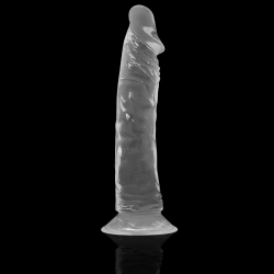 X ray - clear dildo transparente 21 cm -o- 4 cm