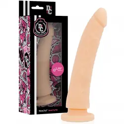 Delta club - dildo realista natural silicona medica 17 cm -o- 3 cm