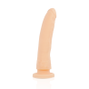 Dildo Delta Club de 17 cm en tono carne visto de lado