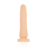 Dildo Delta Club de 17 cm en tono carne visto de frente