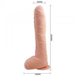 Baile - alex dildo piel realista 27 cm
