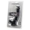 Get real - dildo 20,5 cm con testiculos negro - 2