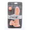 Get Real Dual Density Dildo 20 cm, en su envase blister