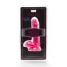 Get real - happy dicks dildo 12 cm con testiculos rosa - 2