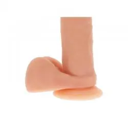 Get real - dildo silicona 20,5 cm con testículos natural