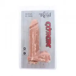 Get real - extreme xl dildo 25,5 cm natural