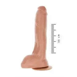 Get real - extreme xxxl dildo 34 cm natural
