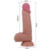 Medidas y detalles del Pretty Love Sliding Skin 20,6 cm moreno