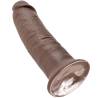 King cock 10" pene color marron 25.4 cm - 5