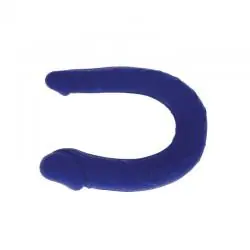 Get real - mini double dong realístico azul