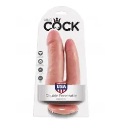 King cock - doble penetración natural