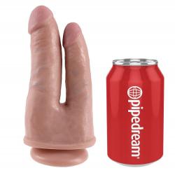 King cock - doble penetración natural
