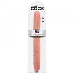 King cock - thick dildo doble penetración 40.6 cm
