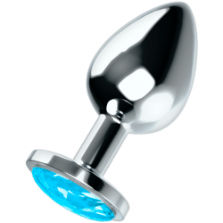 Ohmama - plug anal con cristal rosa l
