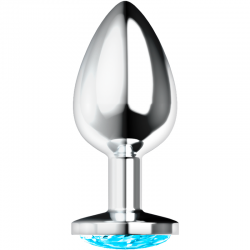 Ohmama - plug anal con cristal rosa l