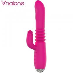 Nalone - vibrador up&down y rabbit con rotacion