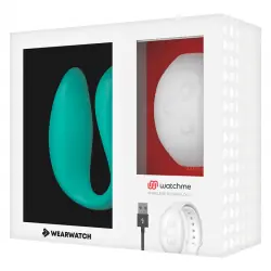 Wearwatch - vibrador dual technology watchme agua marina / níveo Wearwatch - vibrador dual technology watchme agua marina / níveo