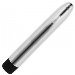 Ohmama - vibrador clasico silver 17.5 cm