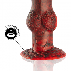 Epic - prometheus dildo titan en llamas recargable control remoto
