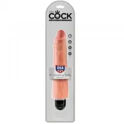 King cock - vibrador realístico stiffy 23 cm - natural