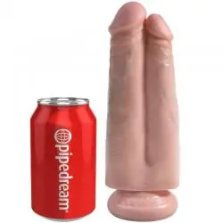 King cock - doble penetración 20.3 cm