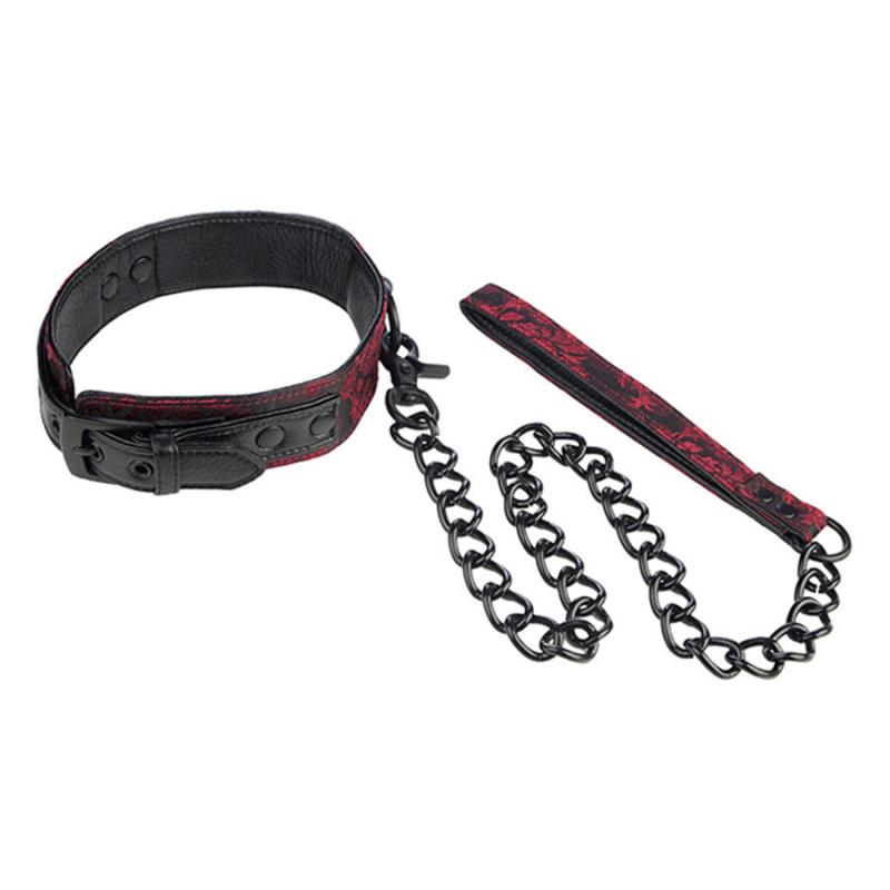 Calexotics - scandal collar con correa negra Calexotics - scandal collar con correa negra