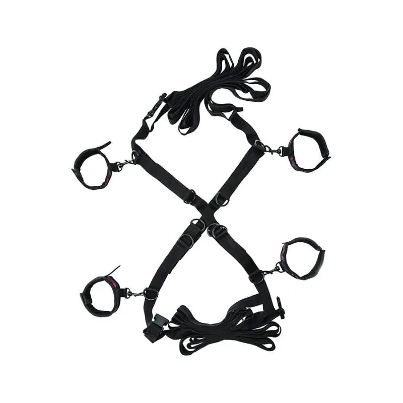 Calexotics - scandal set de ataduras cruzadas cama