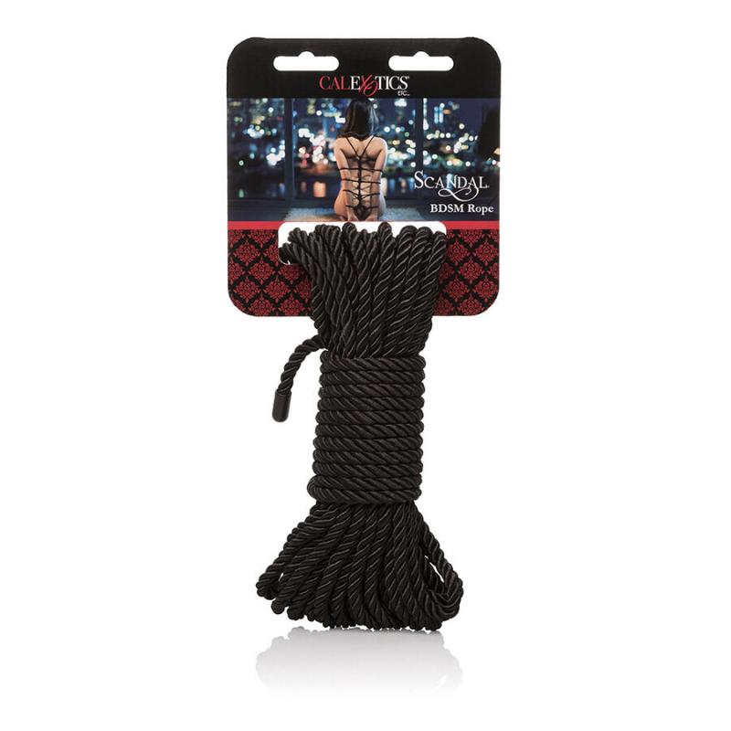 Calexotics - scandal cuerda bdsm negra 10 m Calexotics - scandal cuerda bdsm negra 10 m