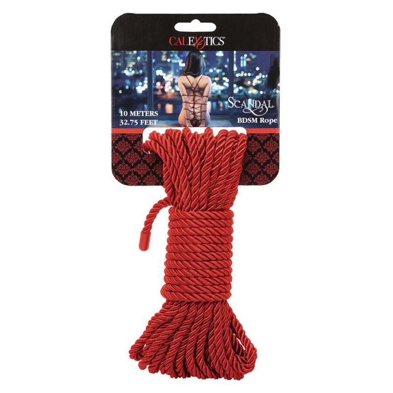 Calexotics - scandal cuerda bdsm roja 10 m Calexotics - scandal cuerda bdsm roja 10 m