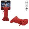Calexotics - scandal cuerda bdsm roja 10 m - 3