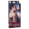 Calexotics - scandal mordaza de bola con lazo negro/rojo - 2